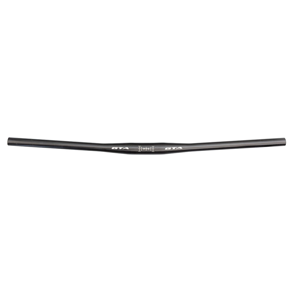 Guidão mtb reto alumínio 31.8x720mm 9º preto