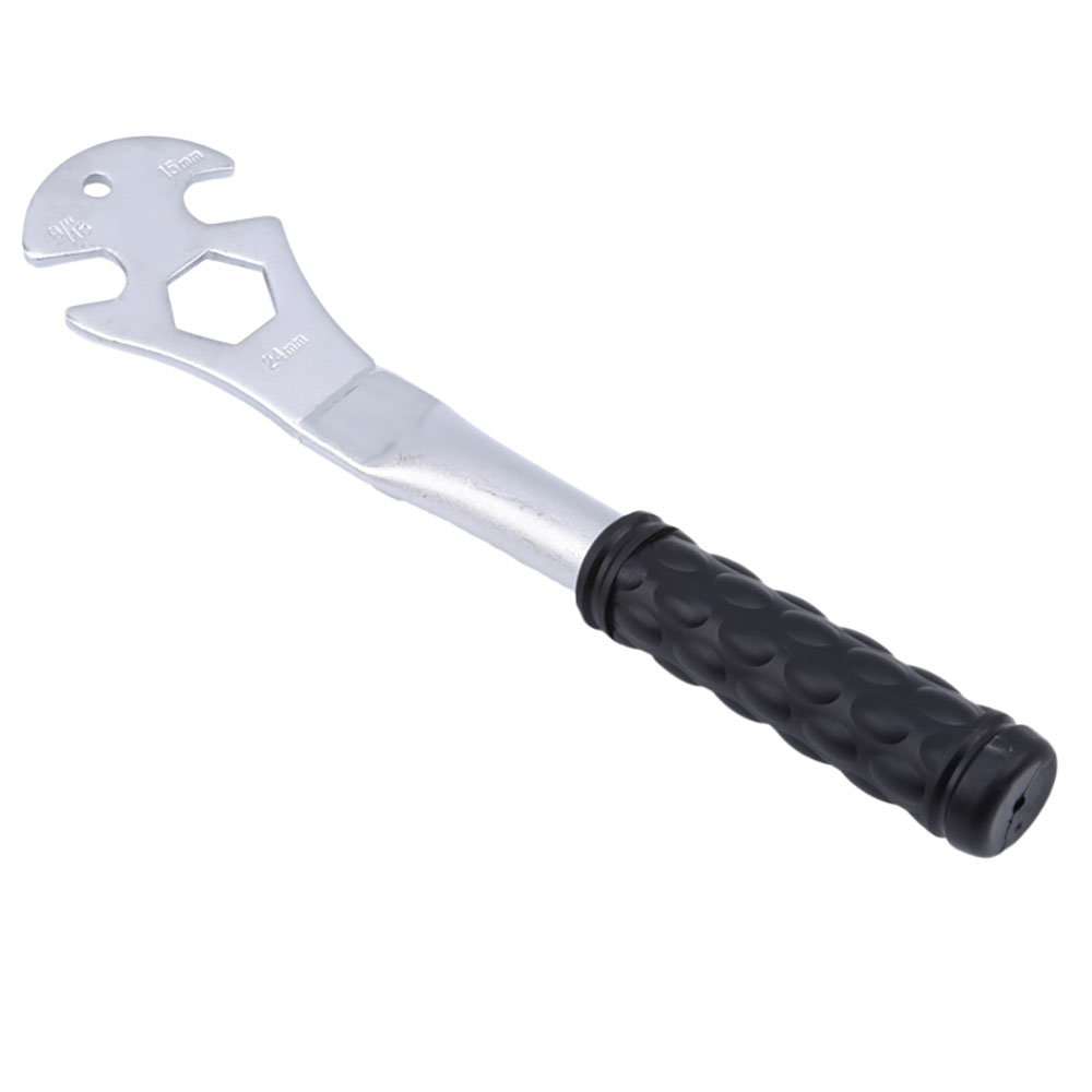 Chave extratora de pedal 1/2 e 9/16 com boca 15mm e estrela 24mm