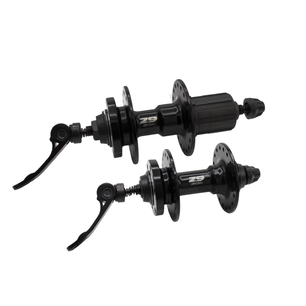 Cubo dianteiro/traseiro speed rolamentado para cassete 9 velocidades