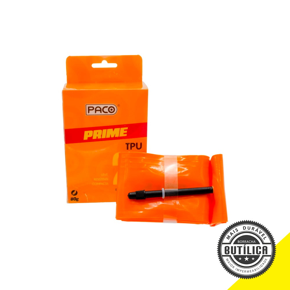 Câmara aro 29x1.90/2.35 tpu válvula presta 65mm