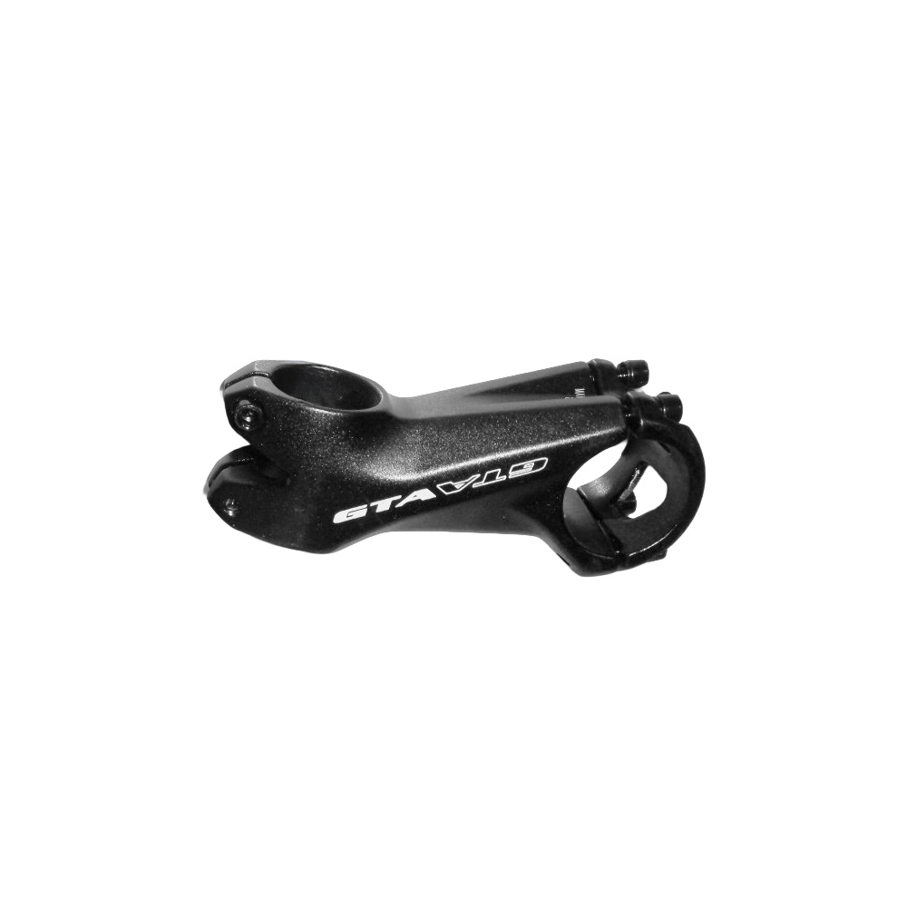 Suporte de guidão em alumínio 3d forjado aheadset 80mm 7° 31.8mm preto