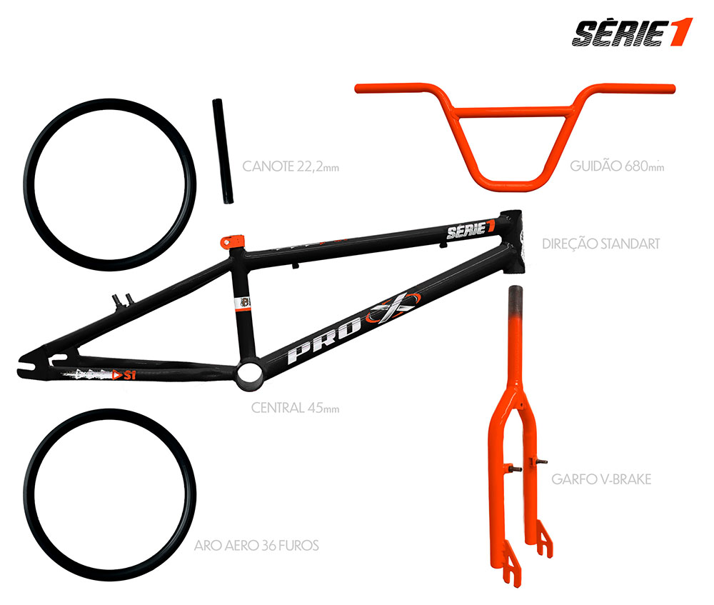 QUADRO-BMX-PRETO-E-LARANJA-NEON-SERIE---COM-KIT