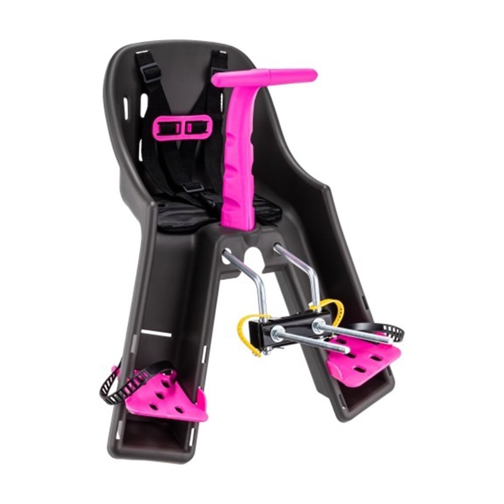 Cadeirinha infantil baby bike cor rosa