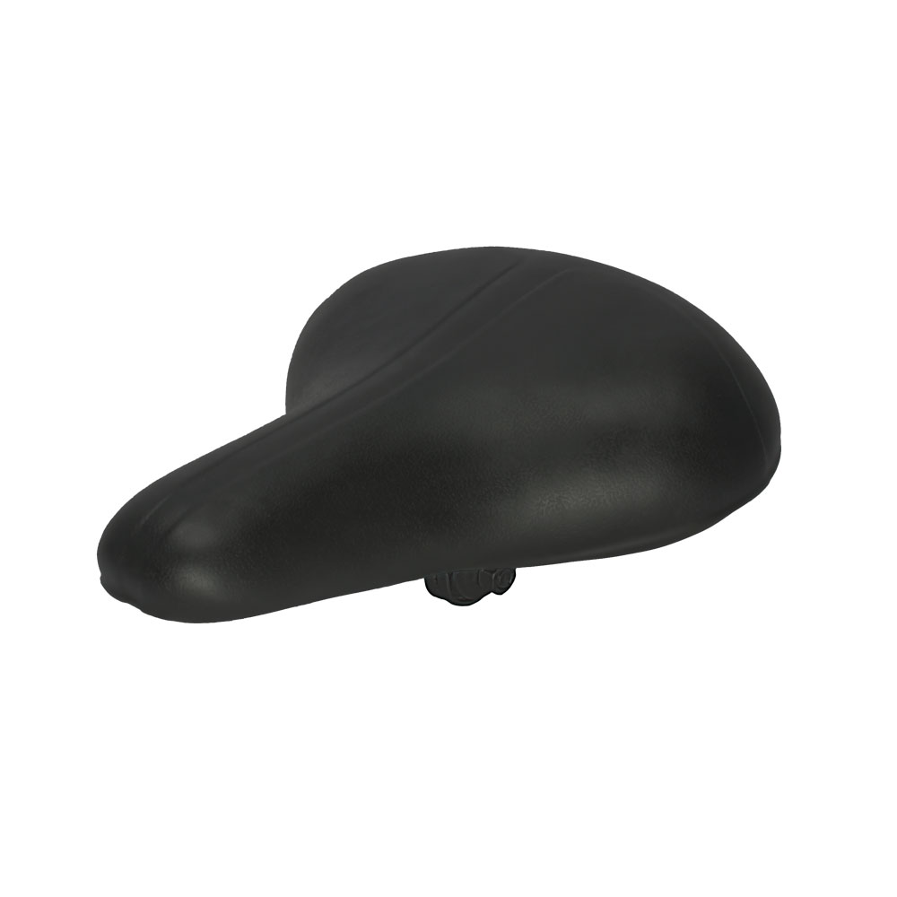 Selim sueco 02 molas pu com carrinho sem logo preto
