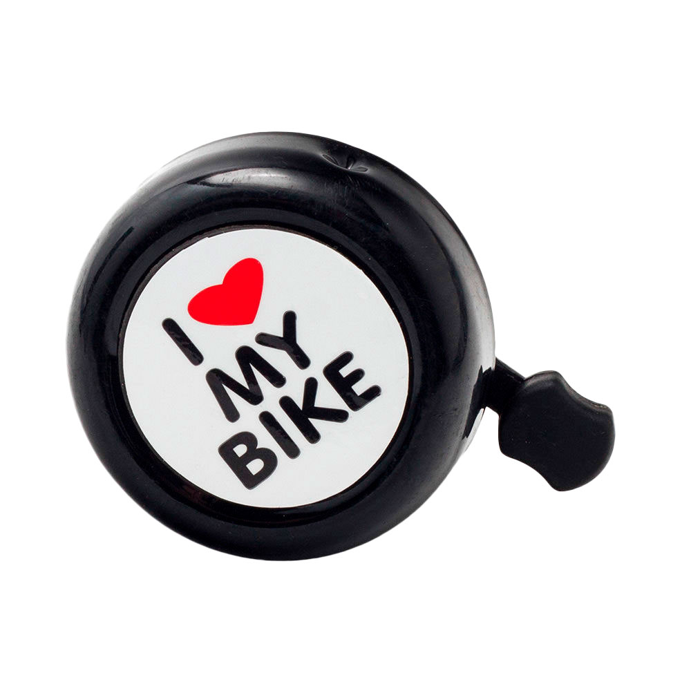 Campainhas trim trim i love my bike <b>(pacote com 10unidades)</b>