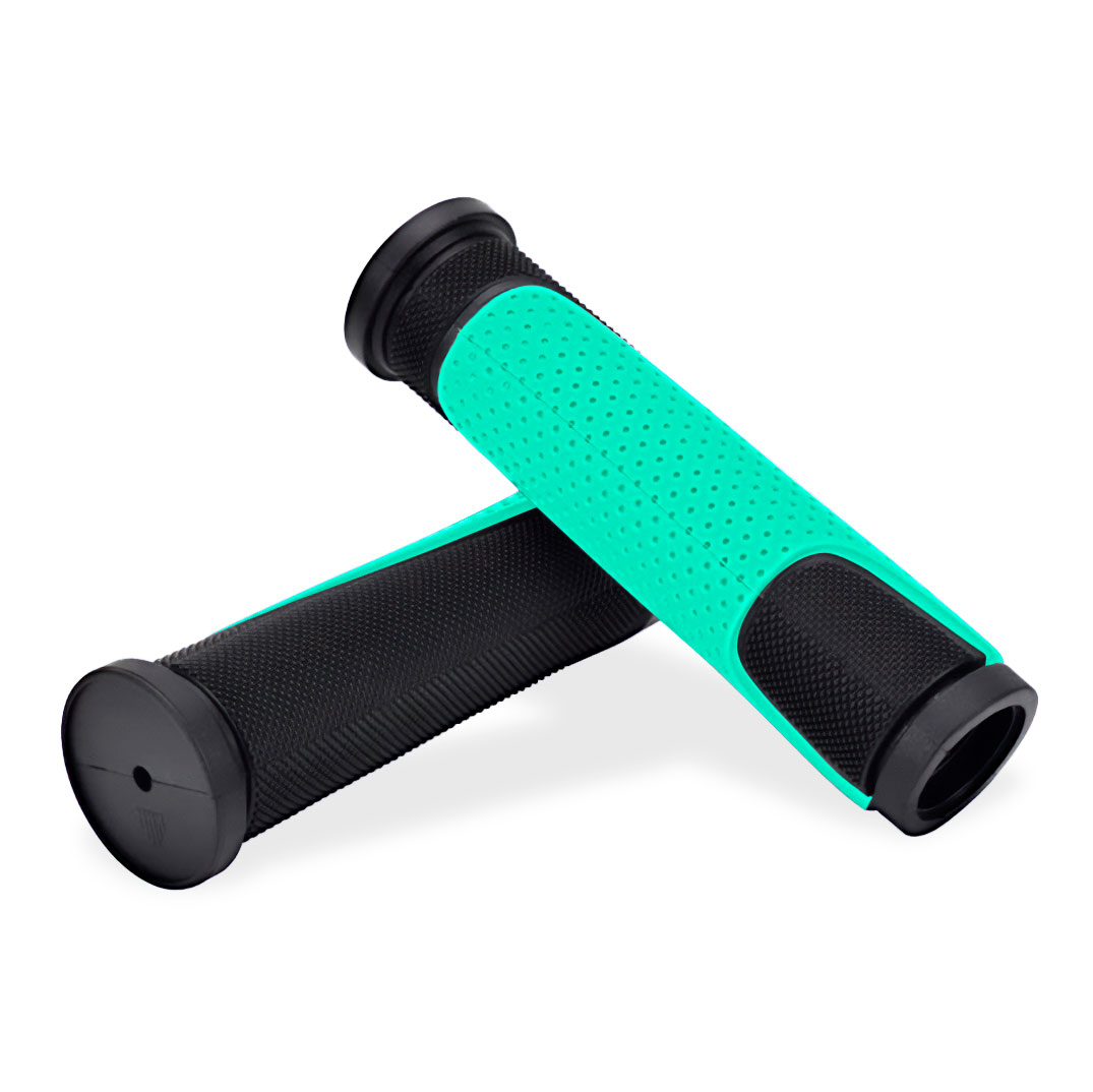 Manopla 125mm borracha tpr preto/acqua   <b>(pacote com 10 pares )</b>