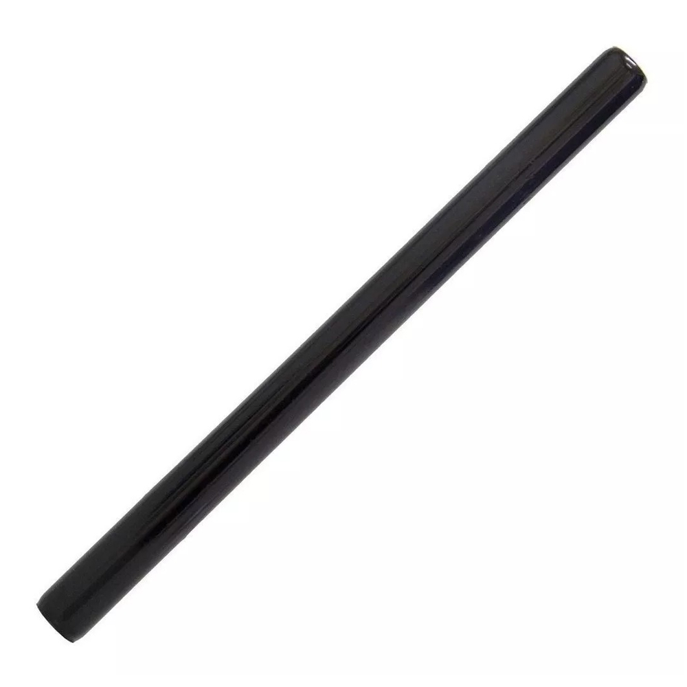 Canotes de selim em aço 22.2x350mm preto <b>(pacote com 10 unidades)</b> sem carrinho