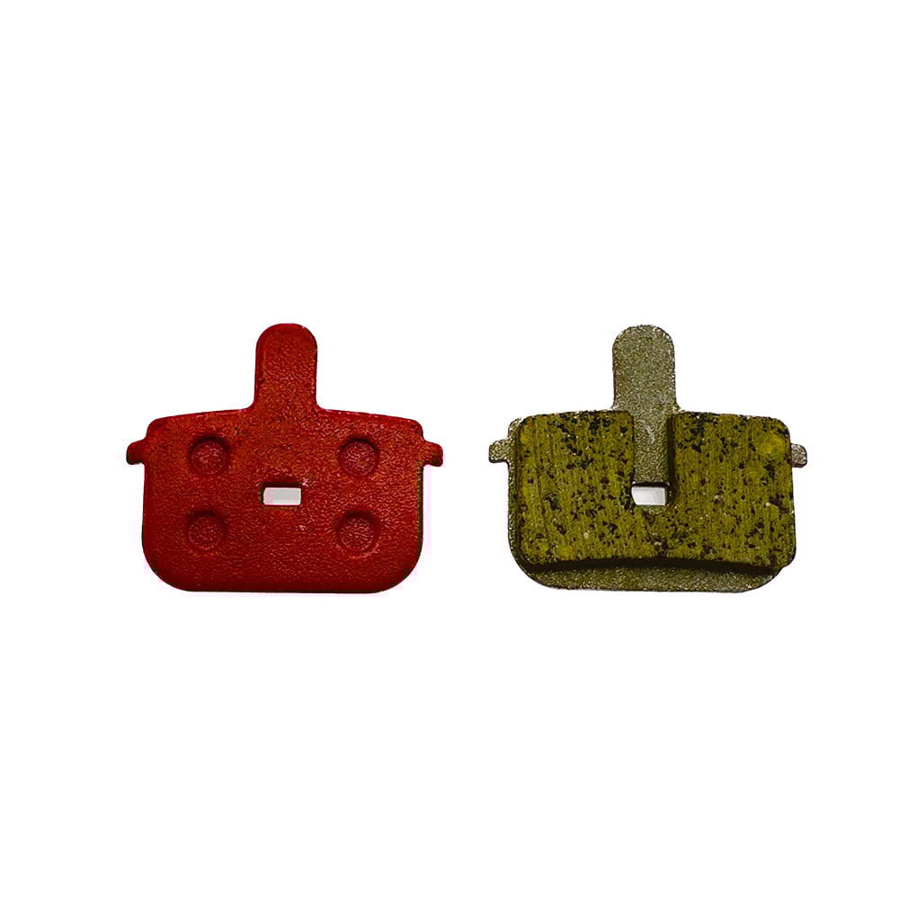 Pastilhas de freio quadradas em resina para freio modelo 10929 e 10930  <b>(pacote com 10 pares )</b>