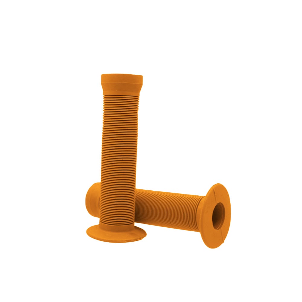 Manoplas 132mm bmx laranja <b>(pacote com 10 pares )</b>
