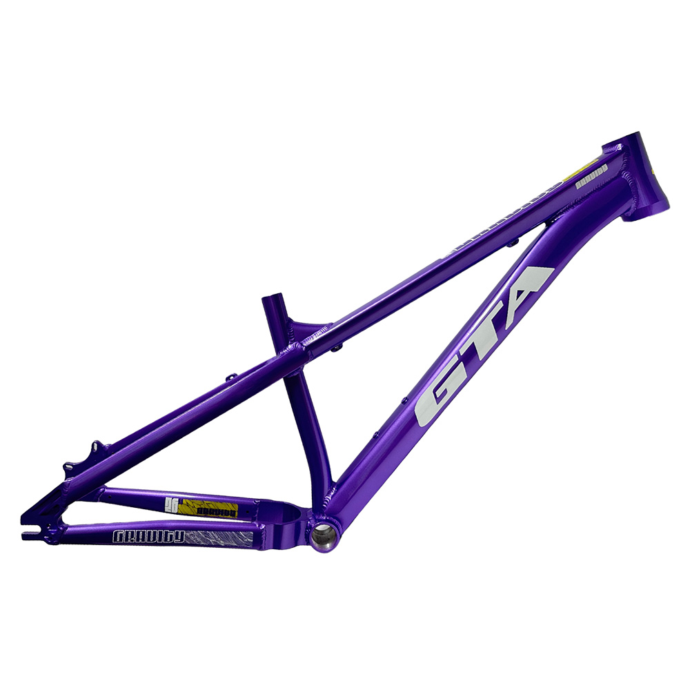 Quadro 26 freeride gravity roxo + kit