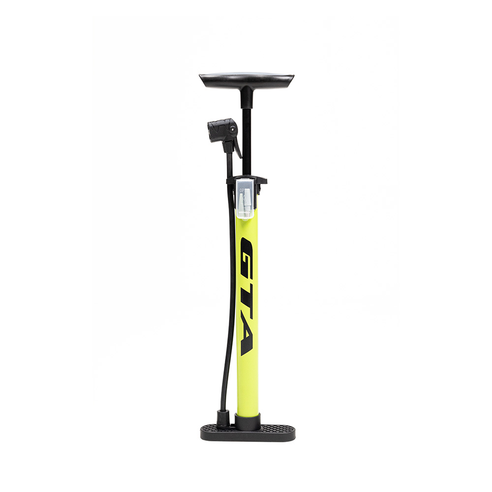 Bomba de pé em aço gta 120 psi para válvula americana/presta/dunlop