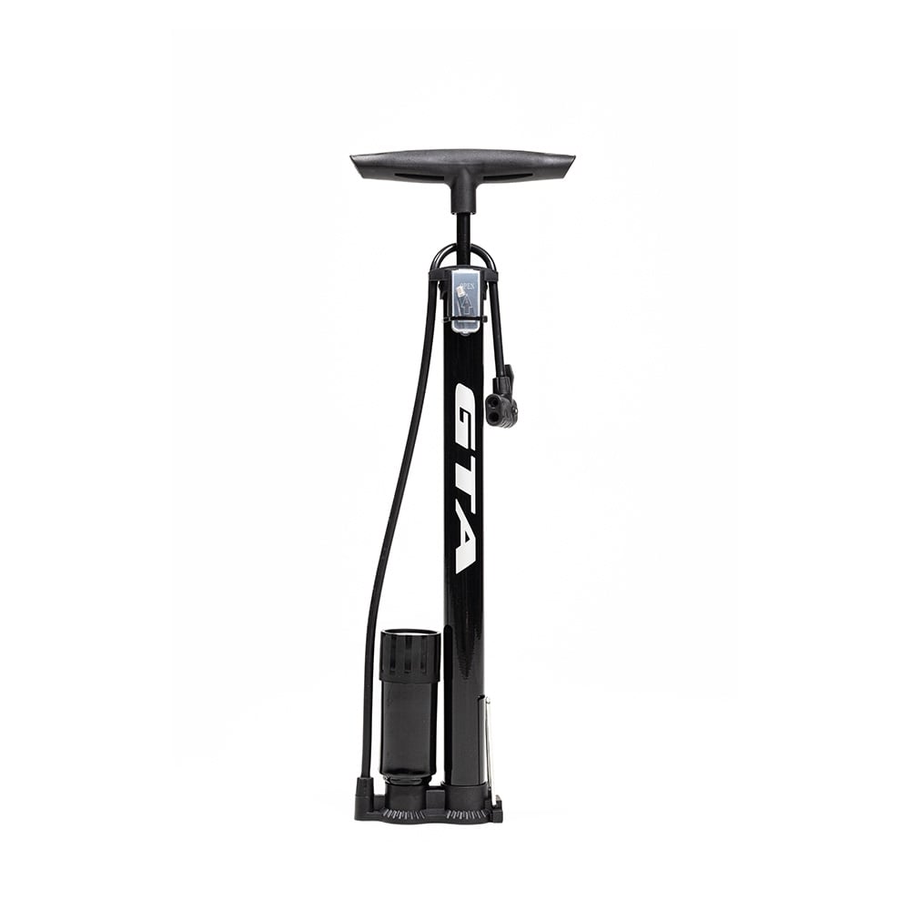 Bomba de pé em aço gta 90 psi para válvula americana/presta/dunlop