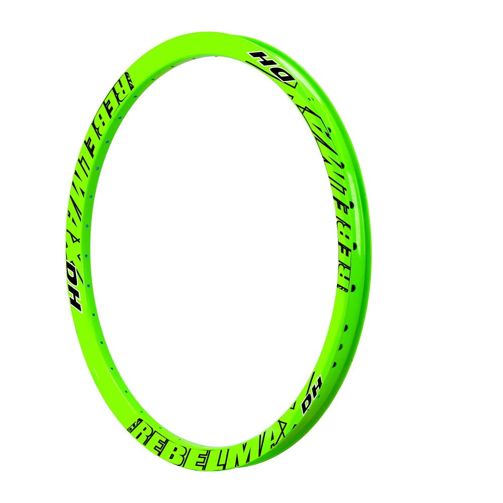 Aro 26 rebelmax 36 furos verde neon