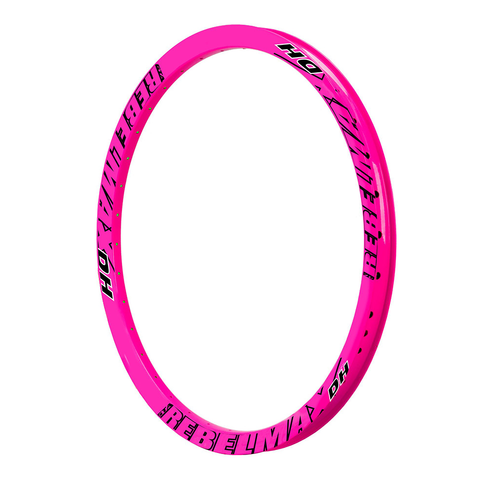 Aro 26 rebelmax 36 furos rosa neon