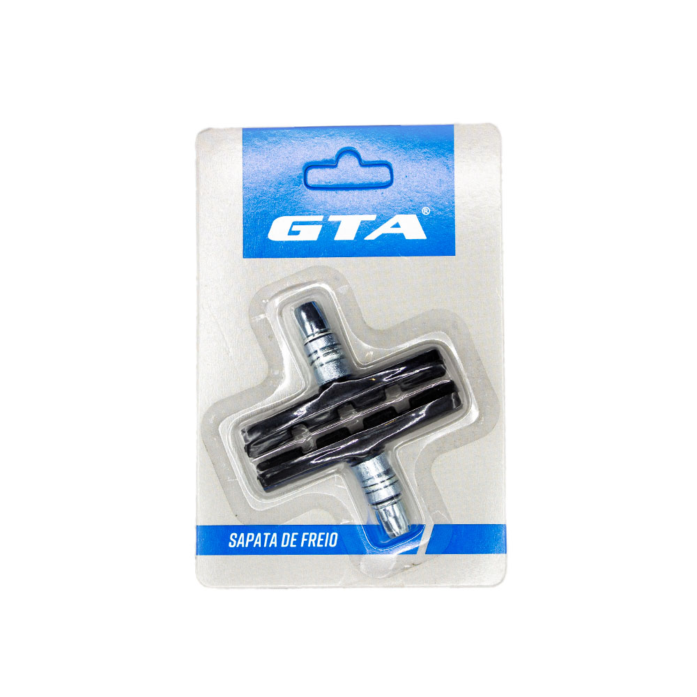Sapata para freio vbrake 70mm orbital de borracha natural <b>(pacote com 10 pares )</b>