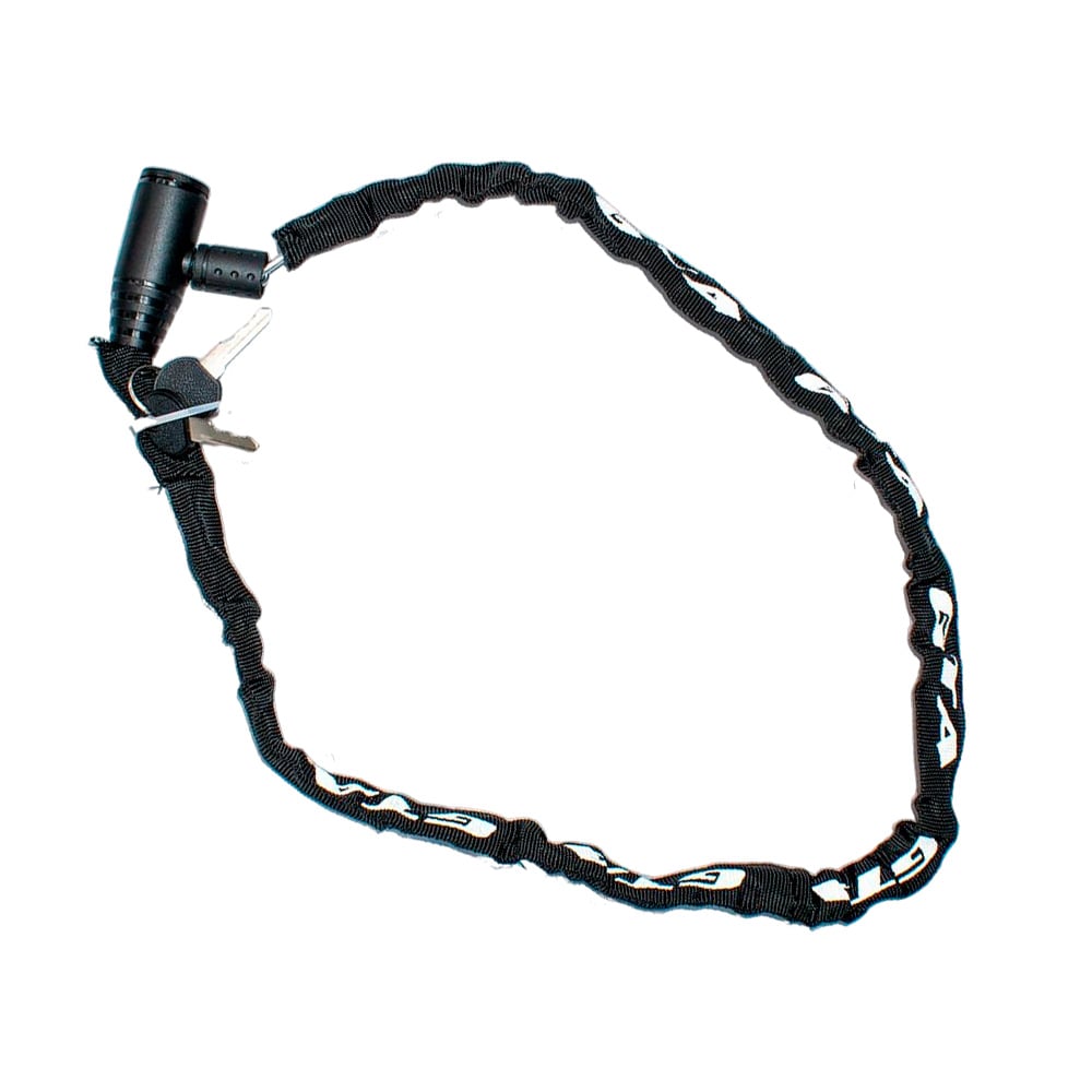 Cadeado corrente encapada 3.5x1000mm com 2 chaves
