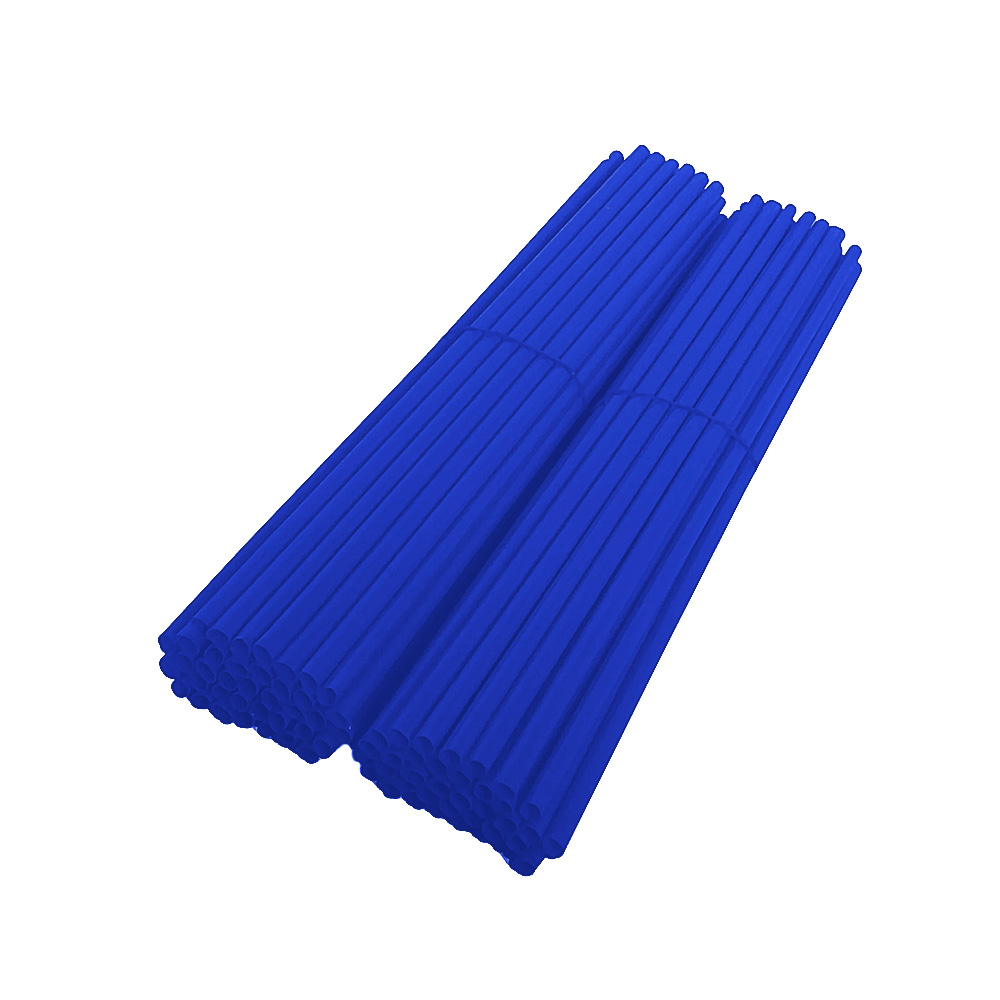 Jogo de 72 capas de raios 250mm cor azul escuro