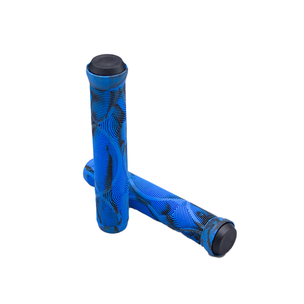 Manoplas 165mm preto e azul par
