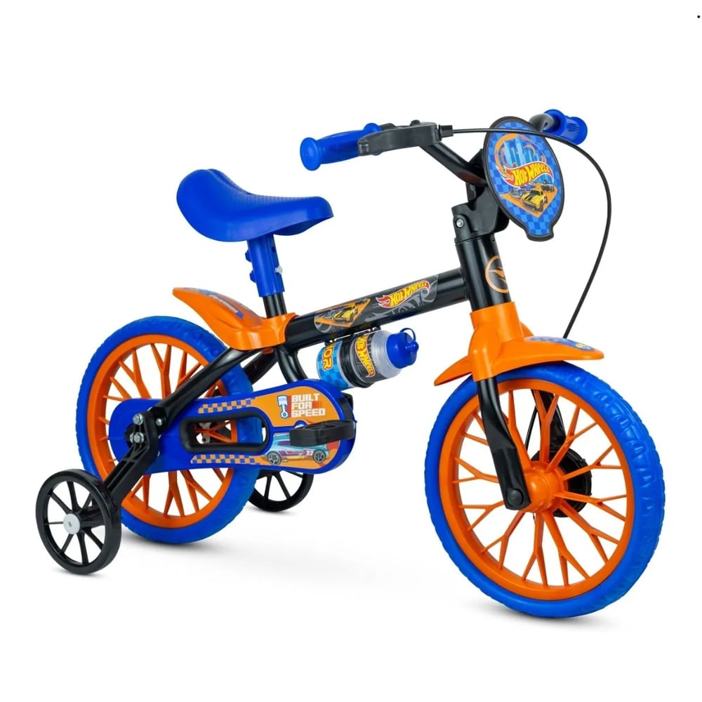Bicicleta infantil aro 12 hot wheels