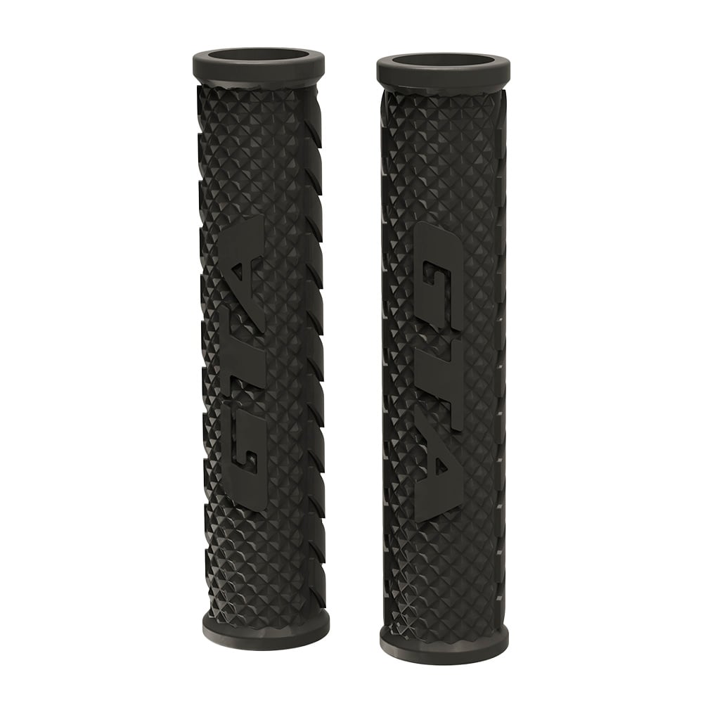 Manopla 120mm borracha tpr preto modelo start <b>(pacote com 10 pares )</b>