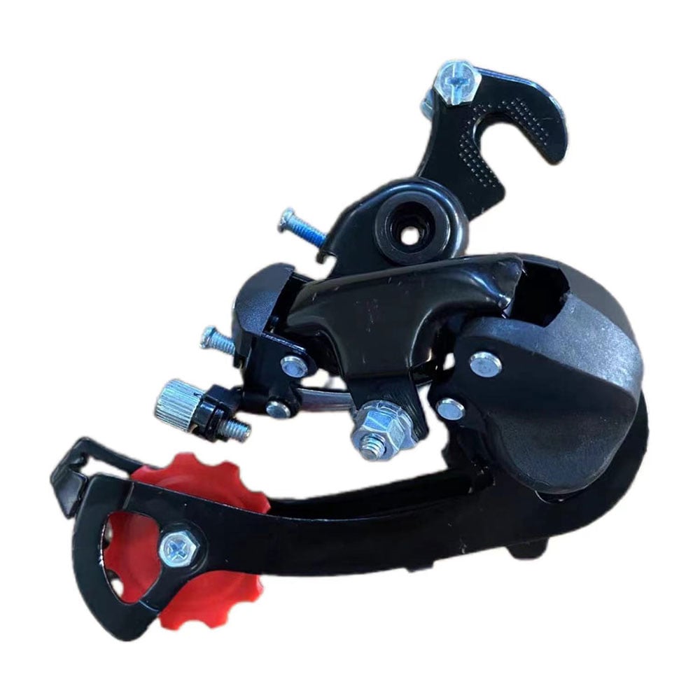 Cambio traseiro index 7 velocidades com gancheira, máximo 43 dentes