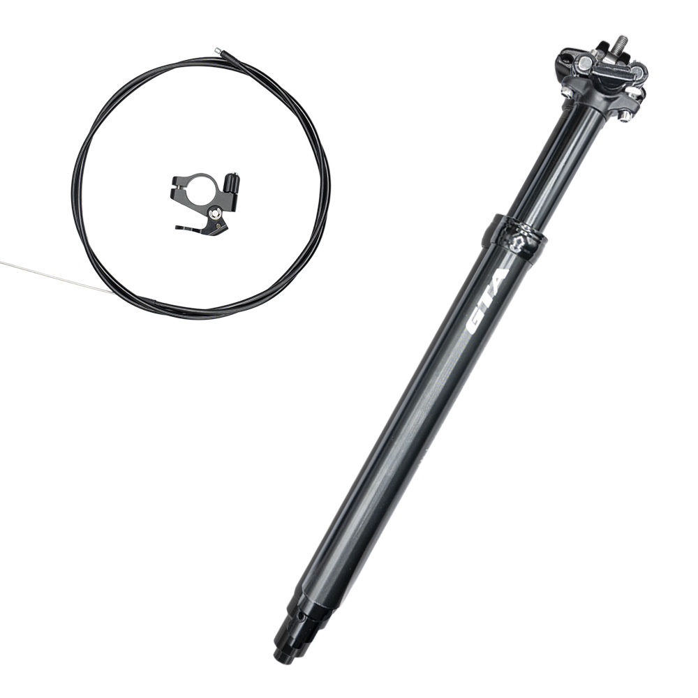 Canote de selim retrátil 27.2 com curso de 100mm