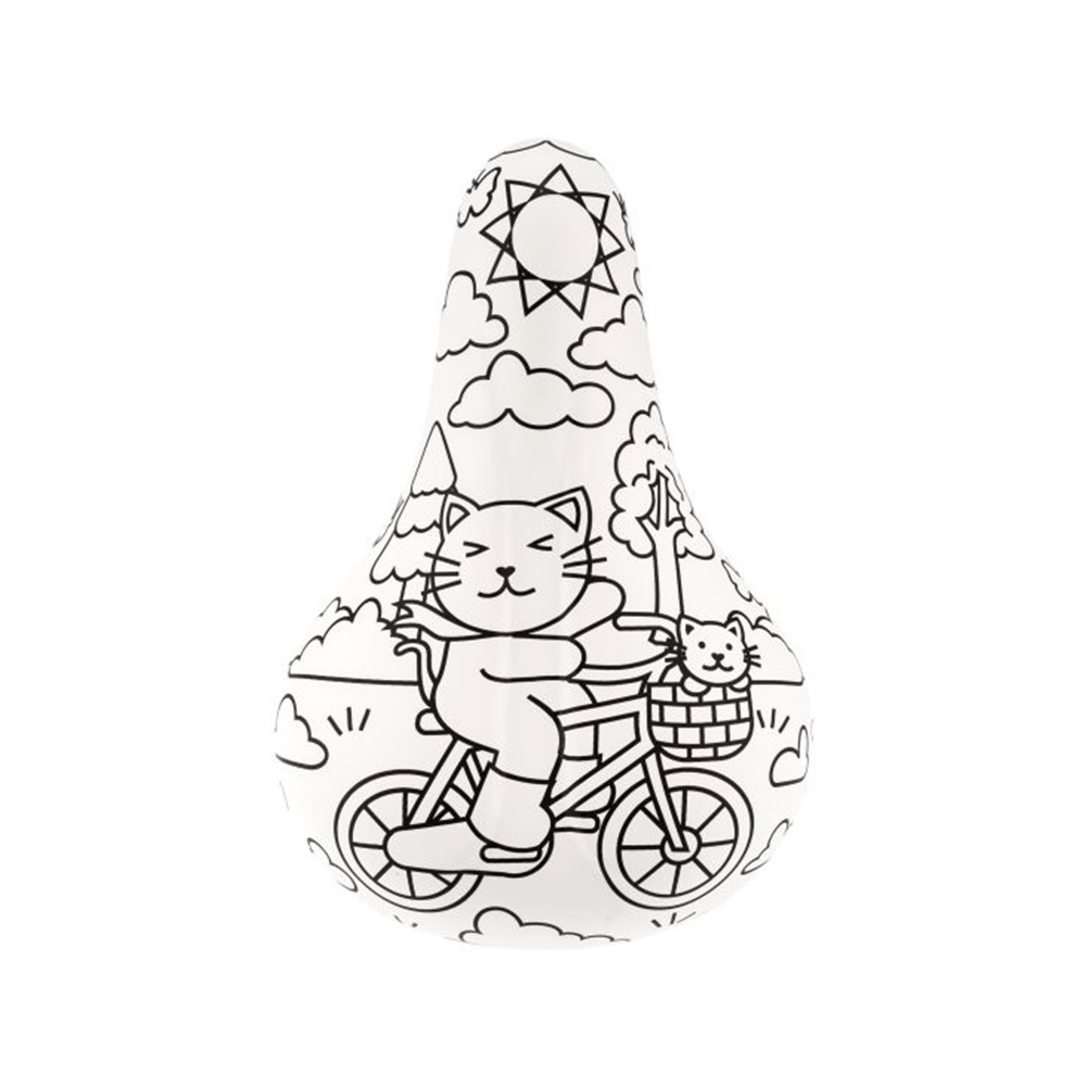 Selim infantil para colorir sem canote  gato