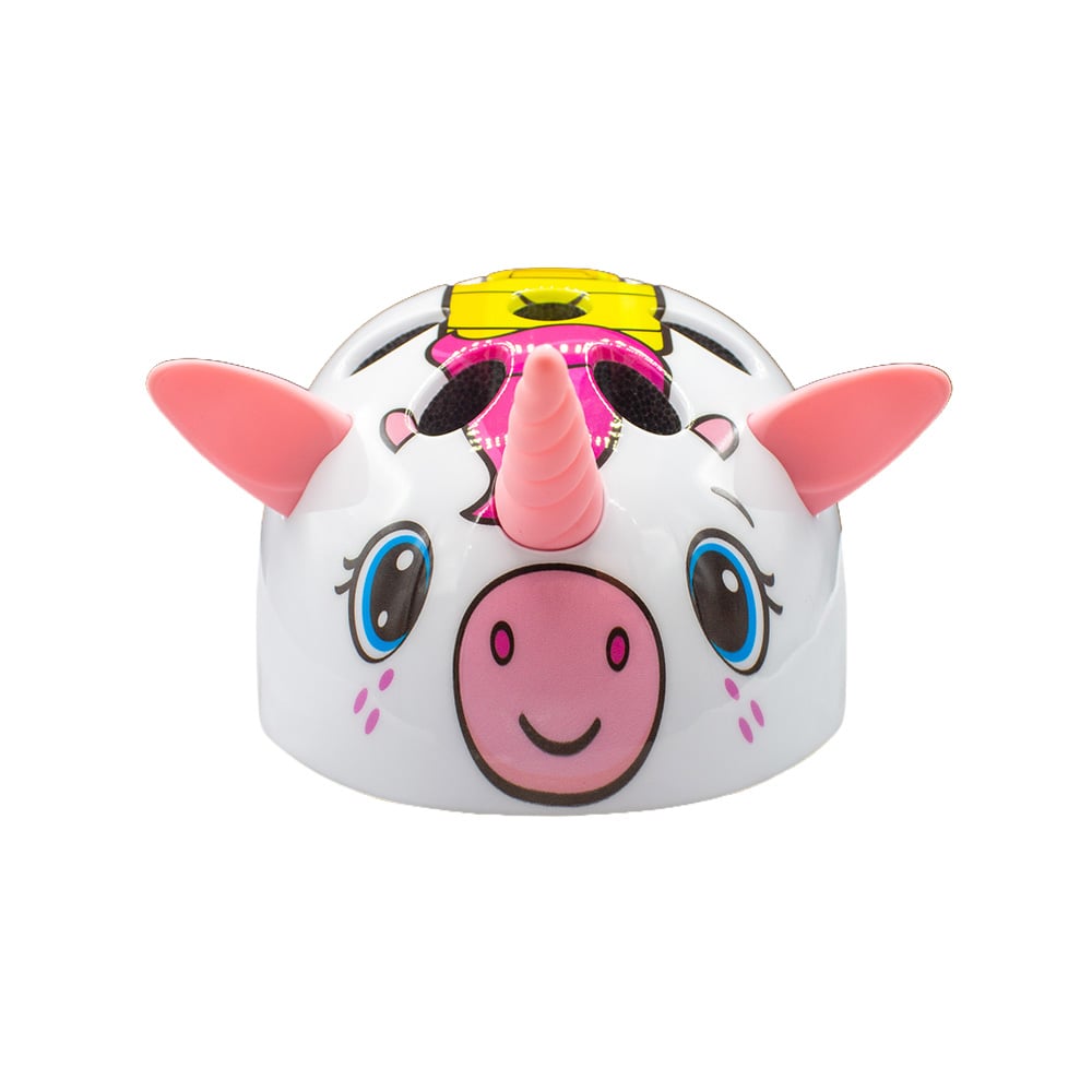 Capacete inmold infantil 52/56 unicórnio