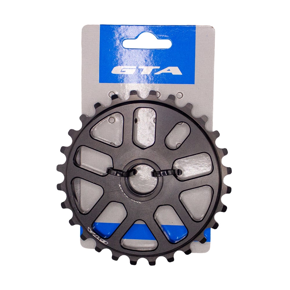 Coroa bmx 28 dentes em alumínio 7075t6 usinada cnc