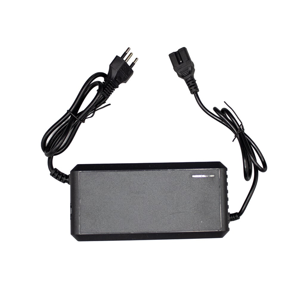 Carregador de bateria para scooter elétrica, entrada ac 110?240v e saída dc 48v, com cabo e conector, para scooter elétrica autopropelida, modelo urban  marca xplore