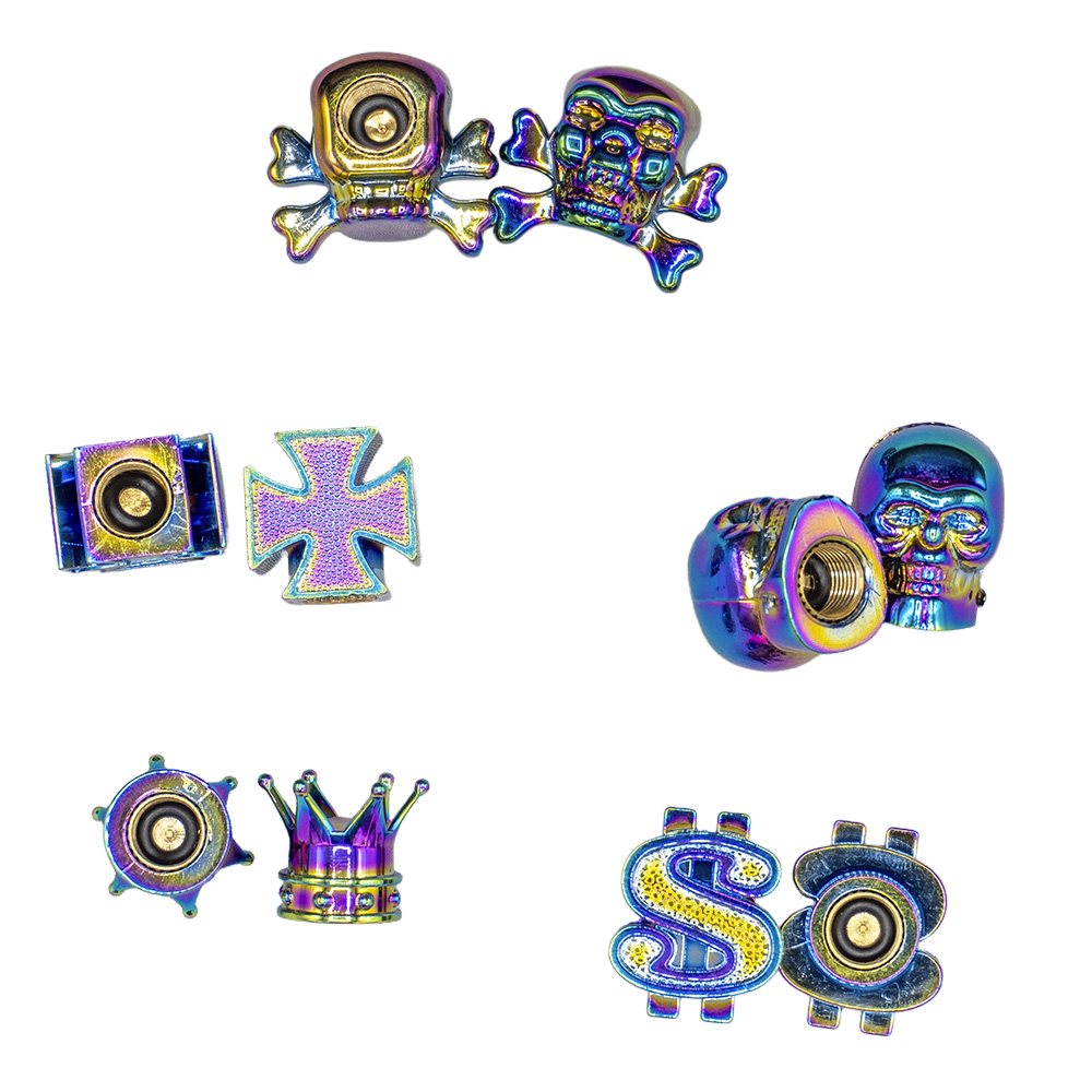 Tampa bico válvula sortido   5 pares