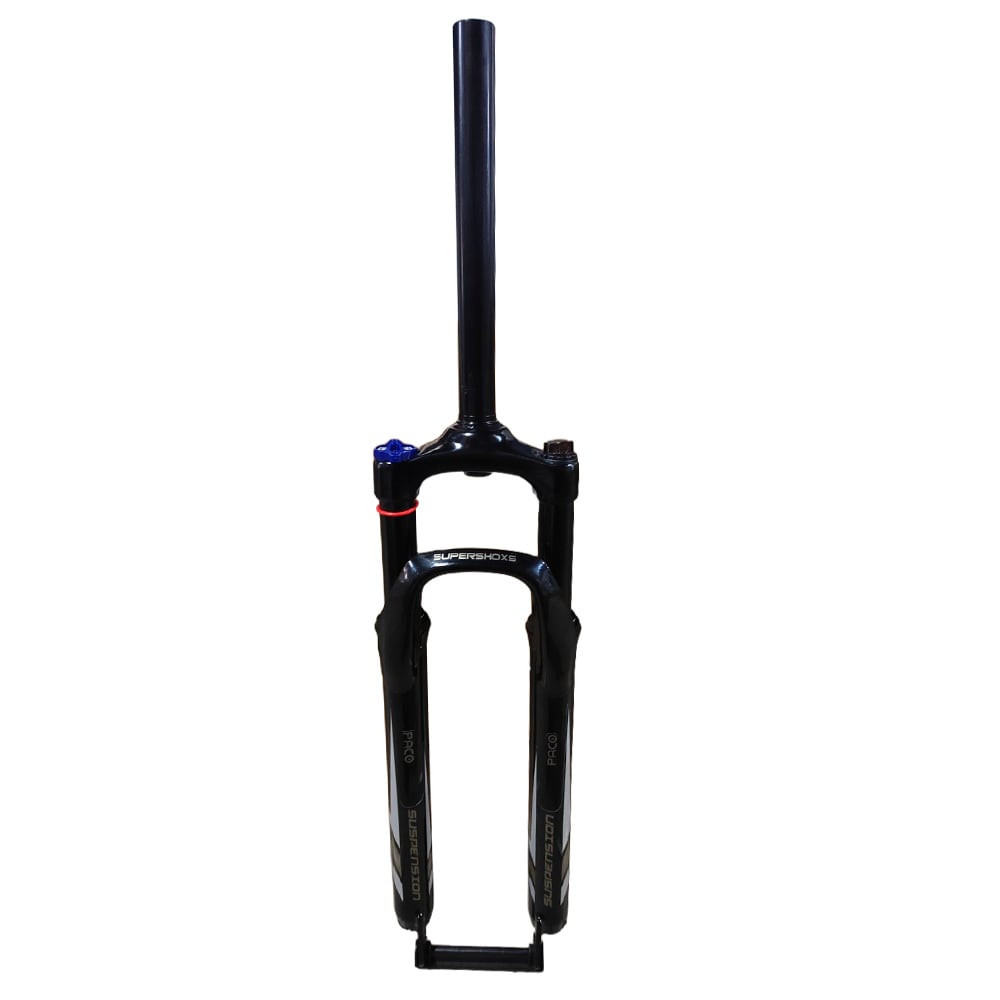 Suspensão 29 aço ahead set 28.6mm com regulagem (preload) e trava mlo com curso 80mm