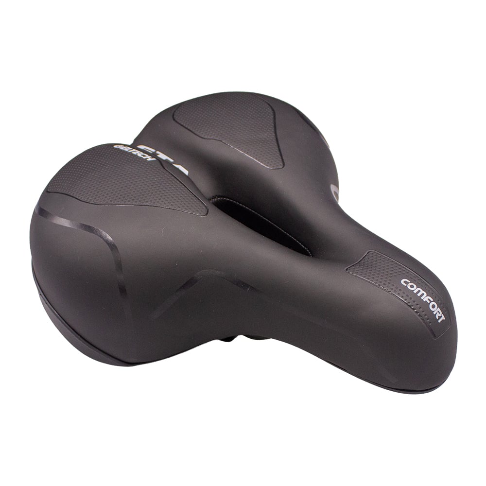 Selim comfort gel tech com elastômeros e sinalizador