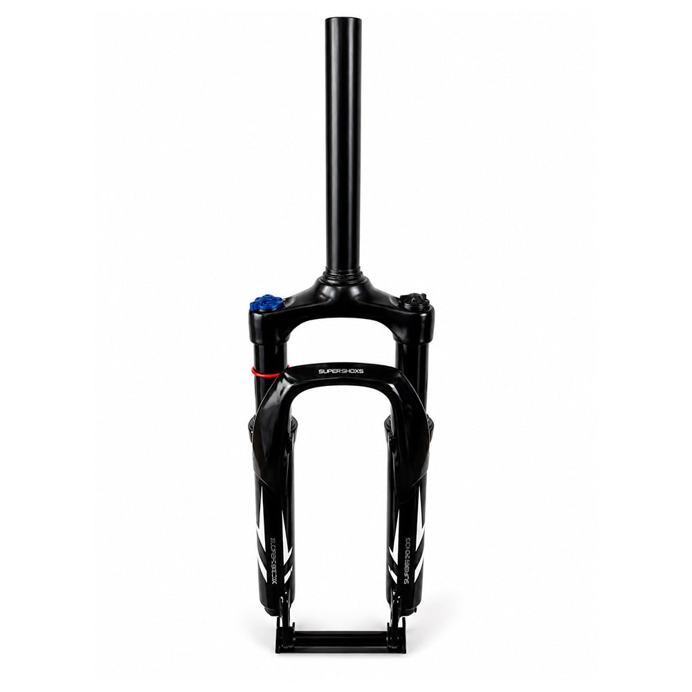Suspensão 20 aço ahead set 28.6mm preta com canelas de 38mm e travel de 40mm paco