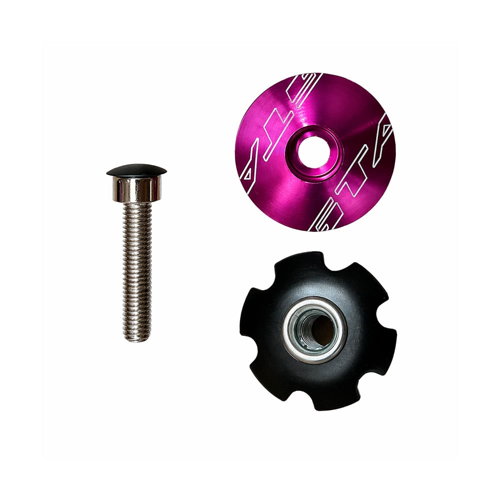 Tampa jogo direção aheadset roxo  10pcs