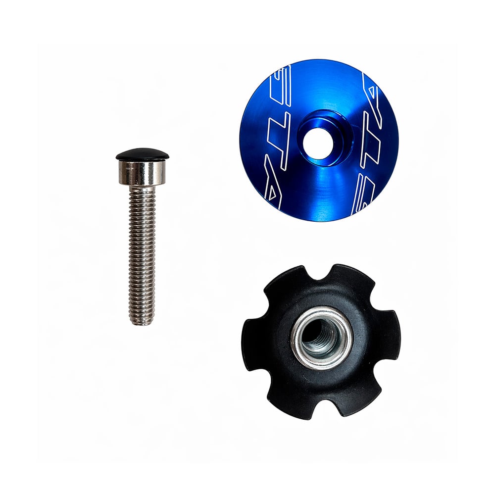 Tampa jogo direção aheadset azul  10pcs