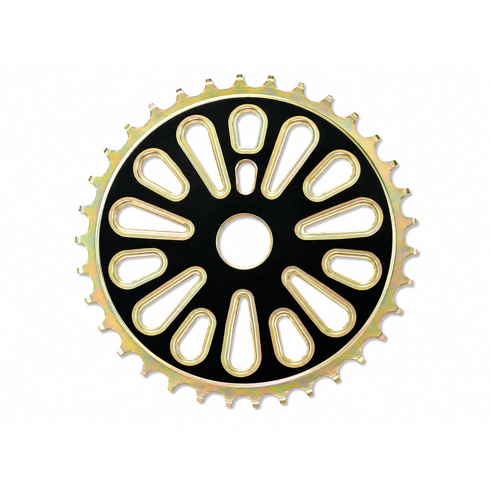 Roda dentada (coroa/engrenagem) design 1 44 d preta 2,20mm