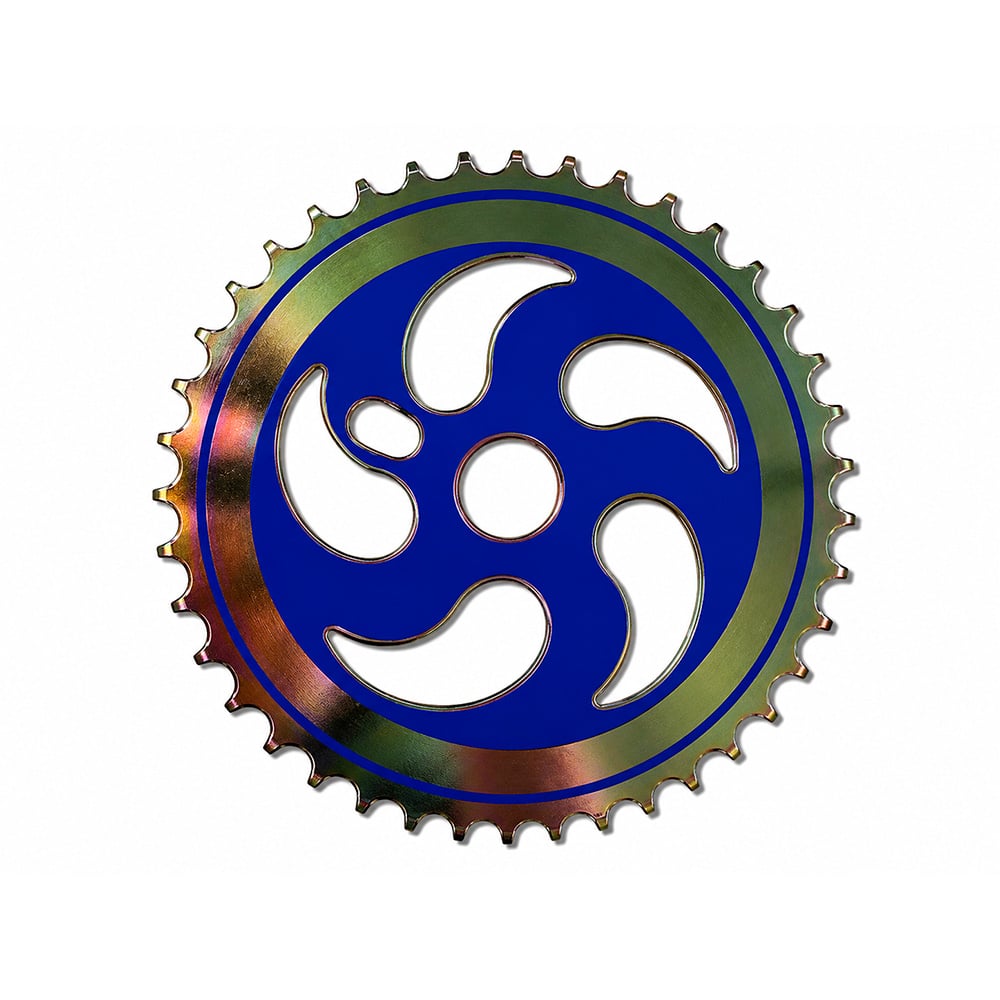 Roda dentada (coroa/engrenagem) design 2 44 d azul 2,20mm