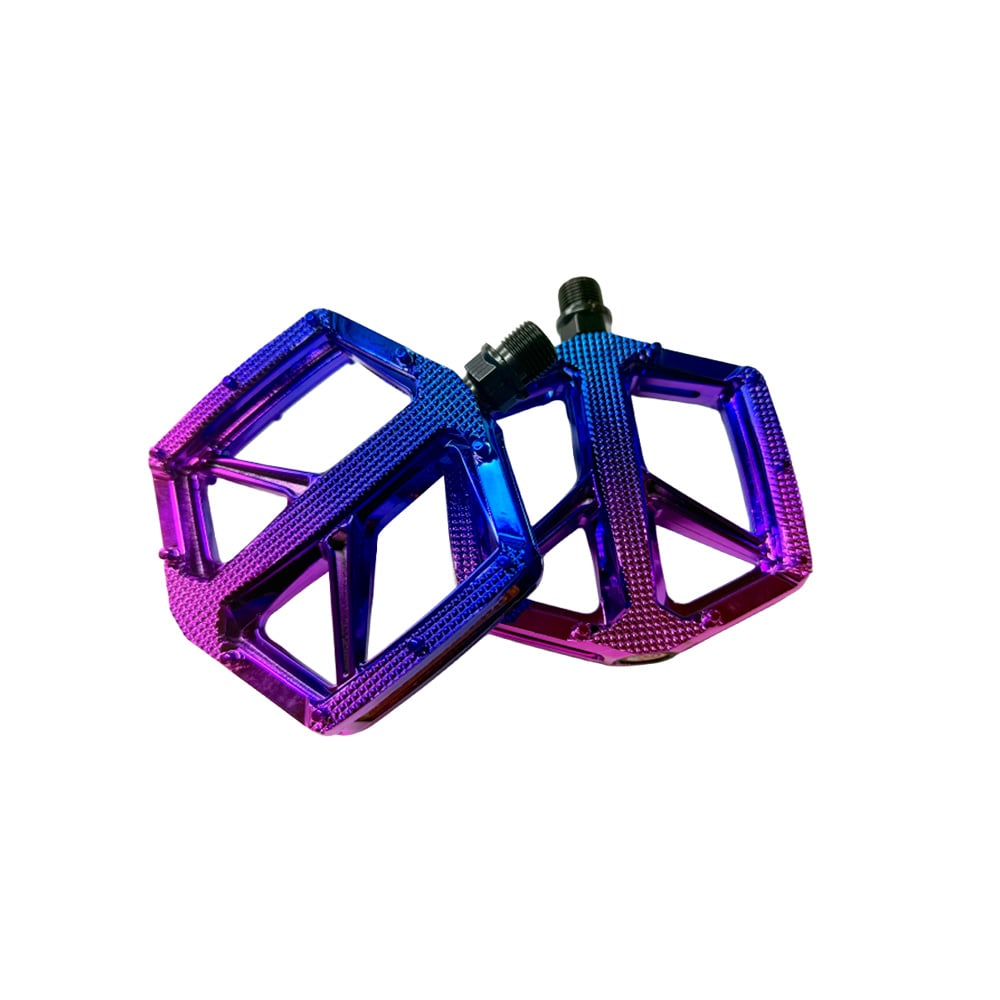 Pedal 9/16 plataforma nylon camaleão com esfera