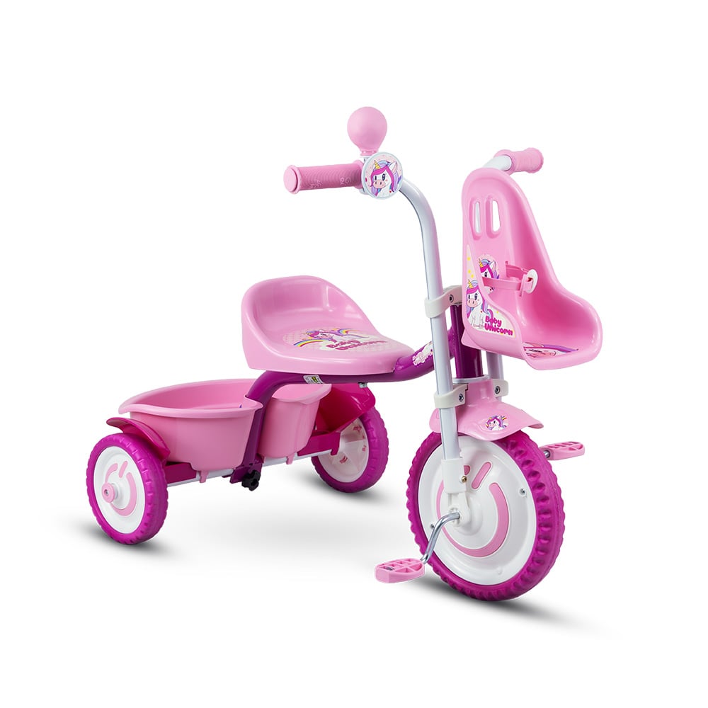 Triciclo infantil nathor you 3 girl baby unicorn