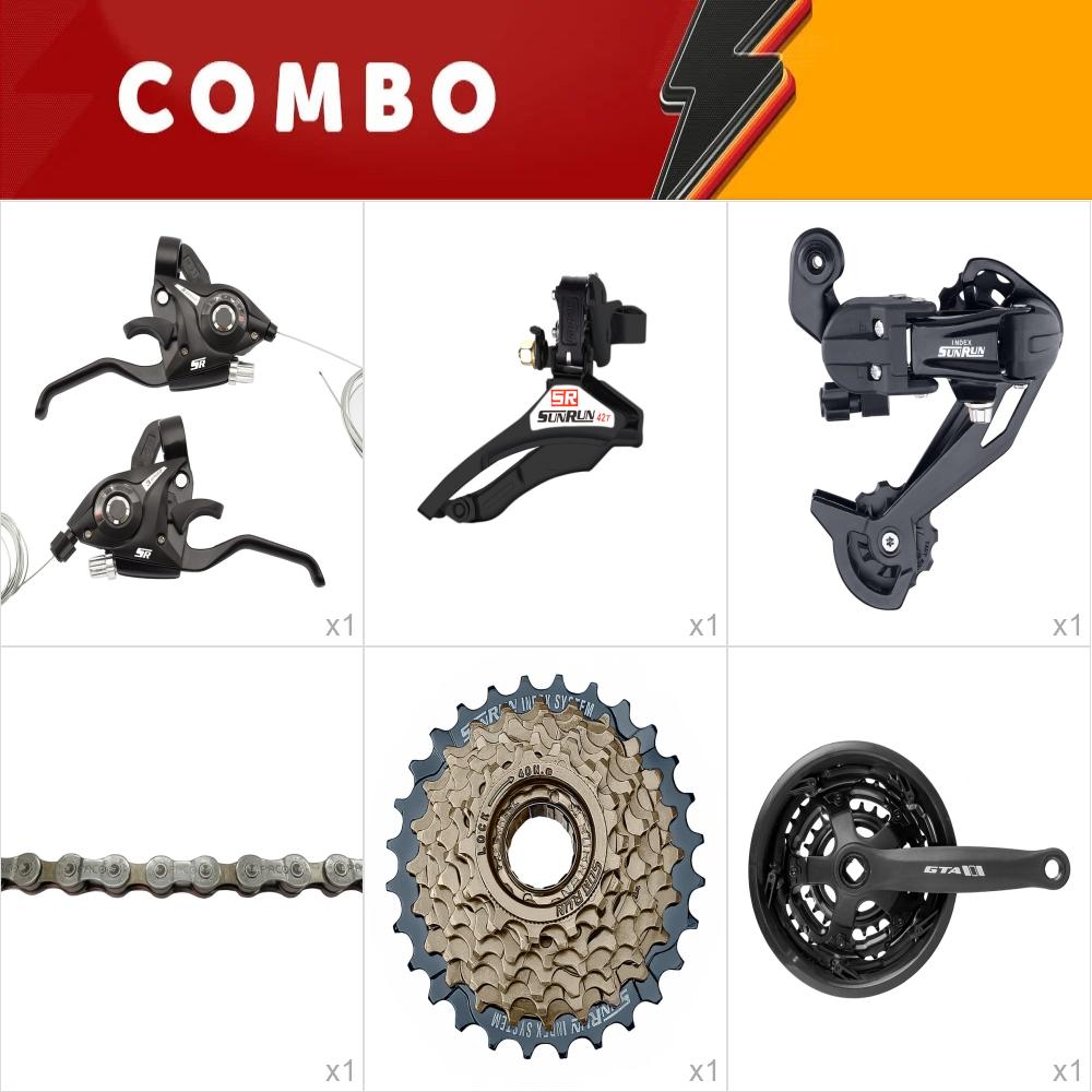           combo 1x kit relação 24v sunrun