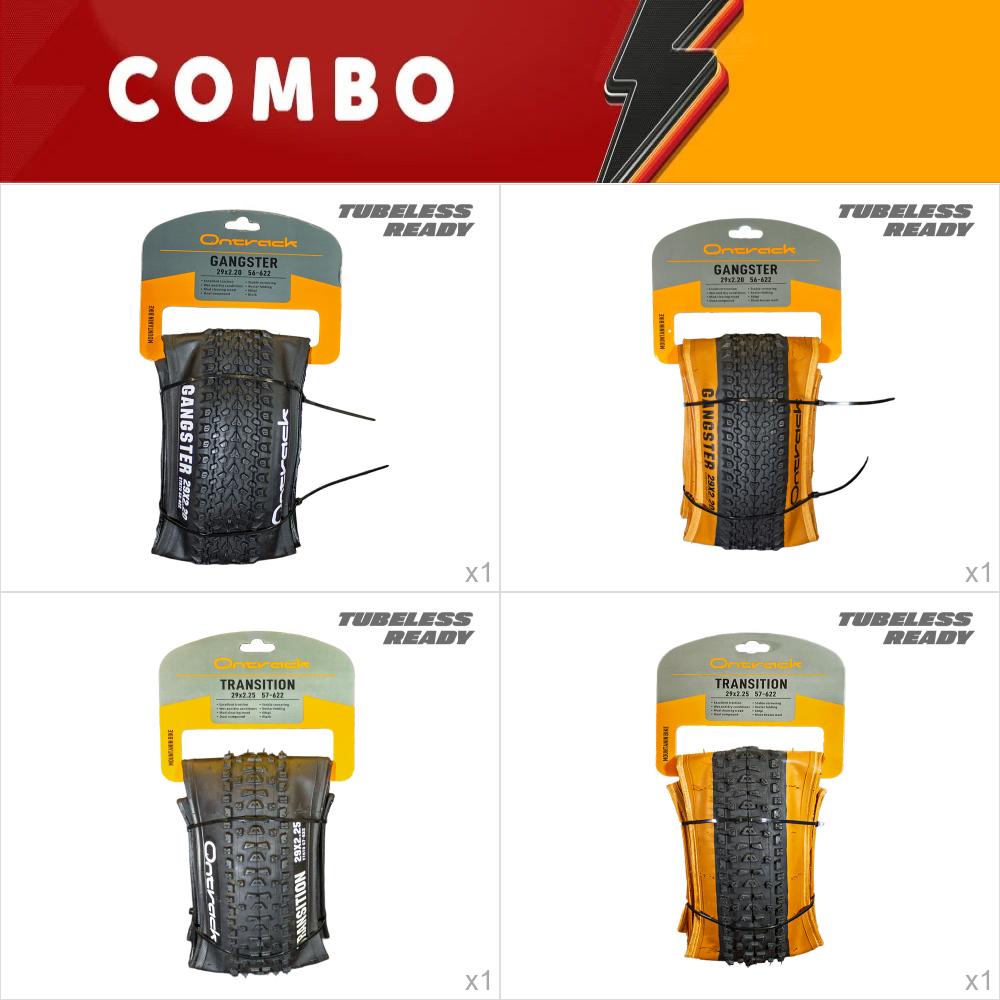                                                                                                férias <b>5%</b> 4x pneus 29 kevlar tubeless ready 60tpi sortido ontrack, com faixa, 2,20 e 2,25