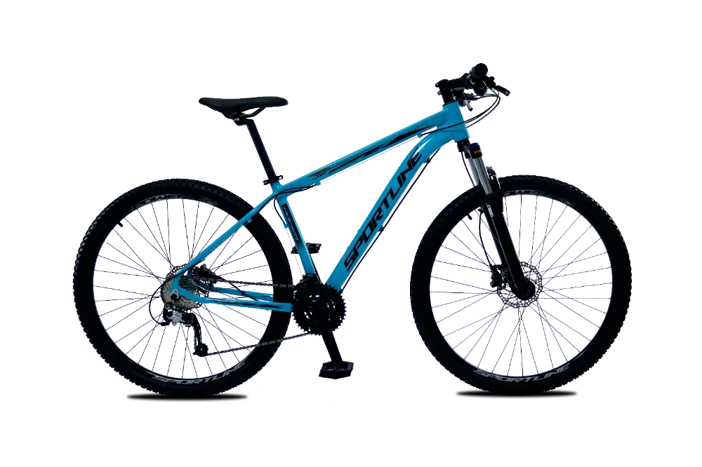 Bicicleta 29 shimano tz 21v freio a disco st1 azul/preto 17