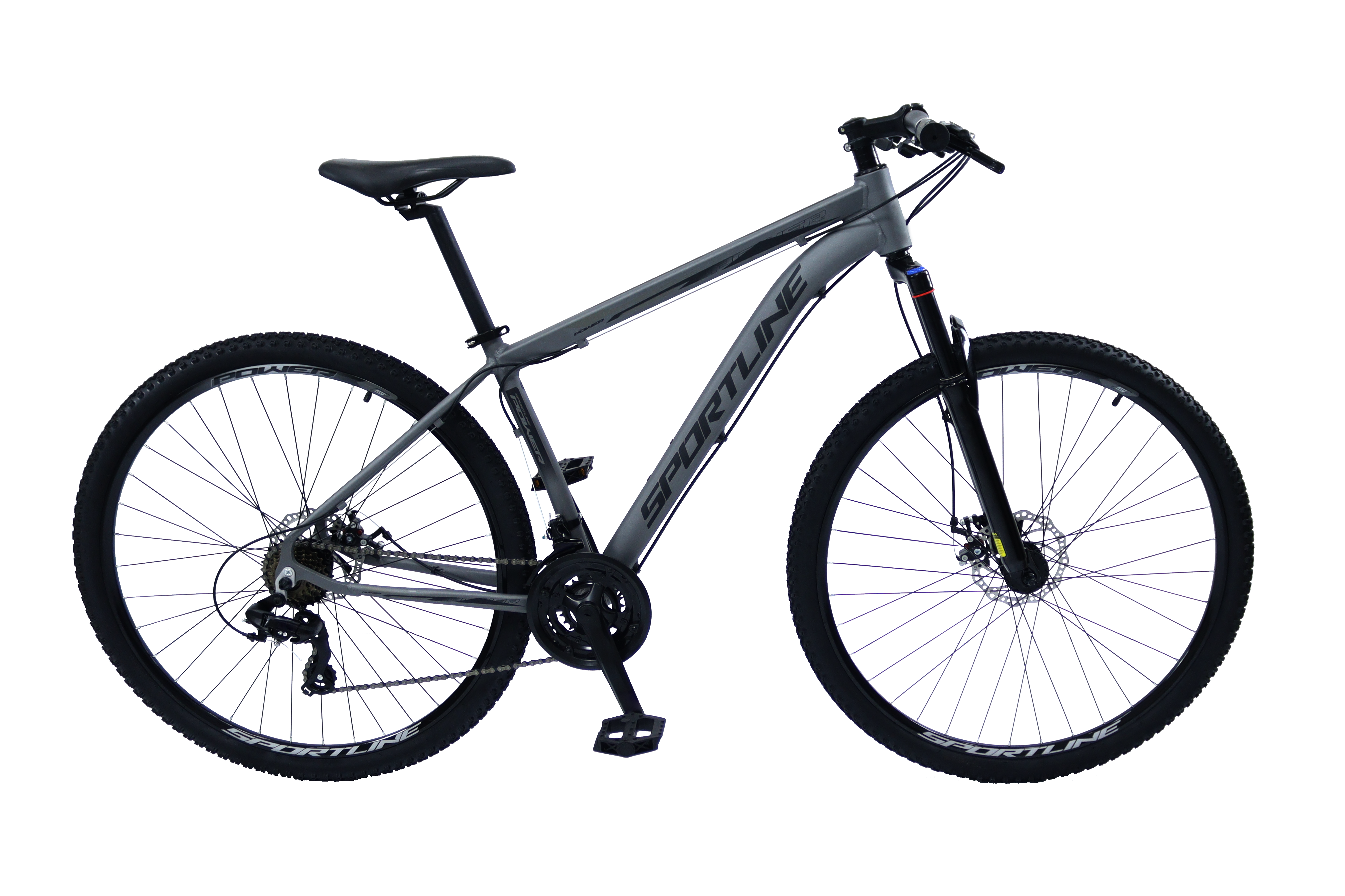 Bicicleta 29 shimano tz 21v freio a disco st1 grafite/preto 17