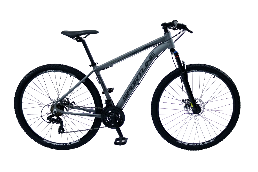 Bicicleta 29 câmbio importado 21v freio disco st3 grafite/preto 17