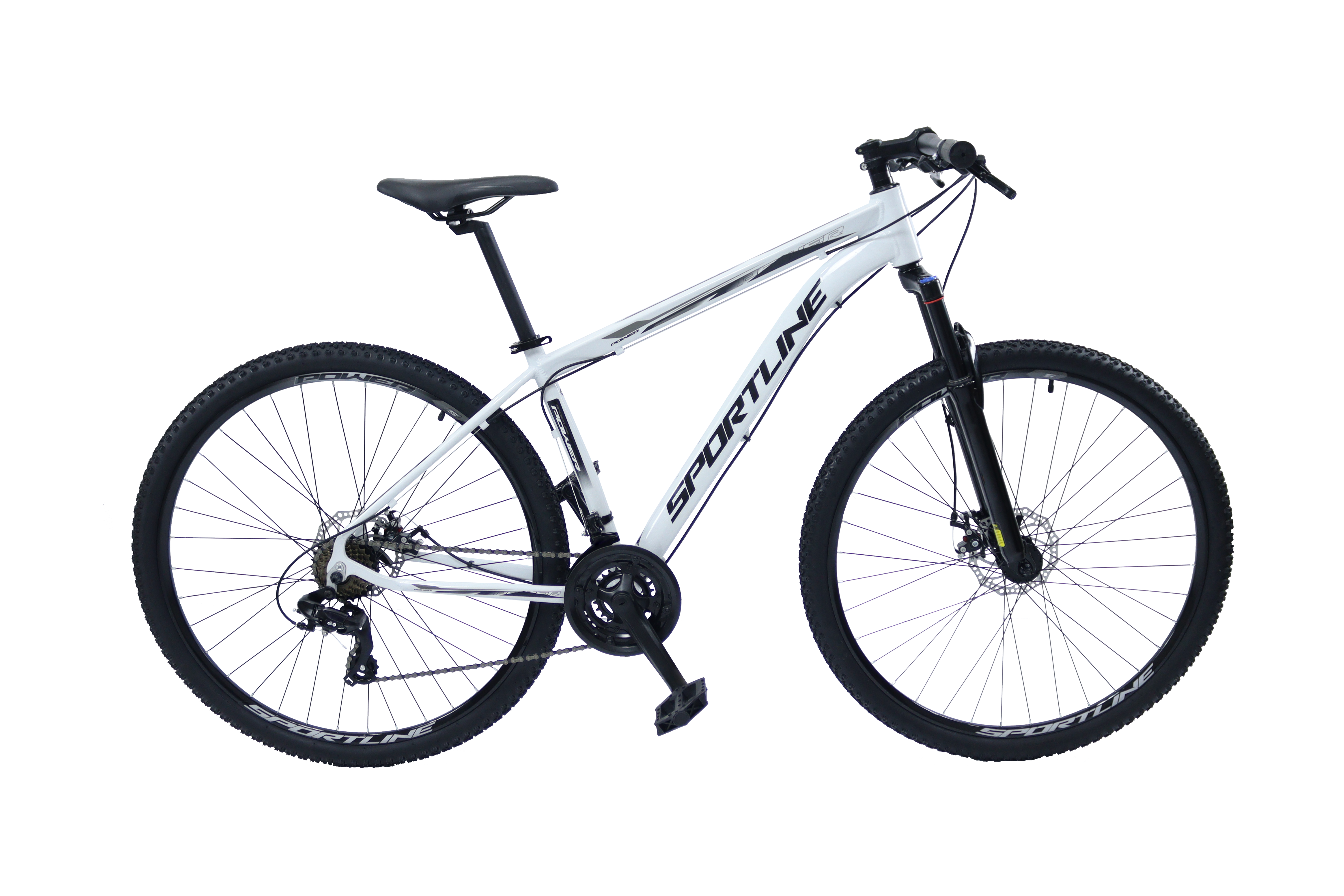 Bicicleta 29 shimano acera 27v freio hidráulico c/ trava cassete st8 branco/preto 19