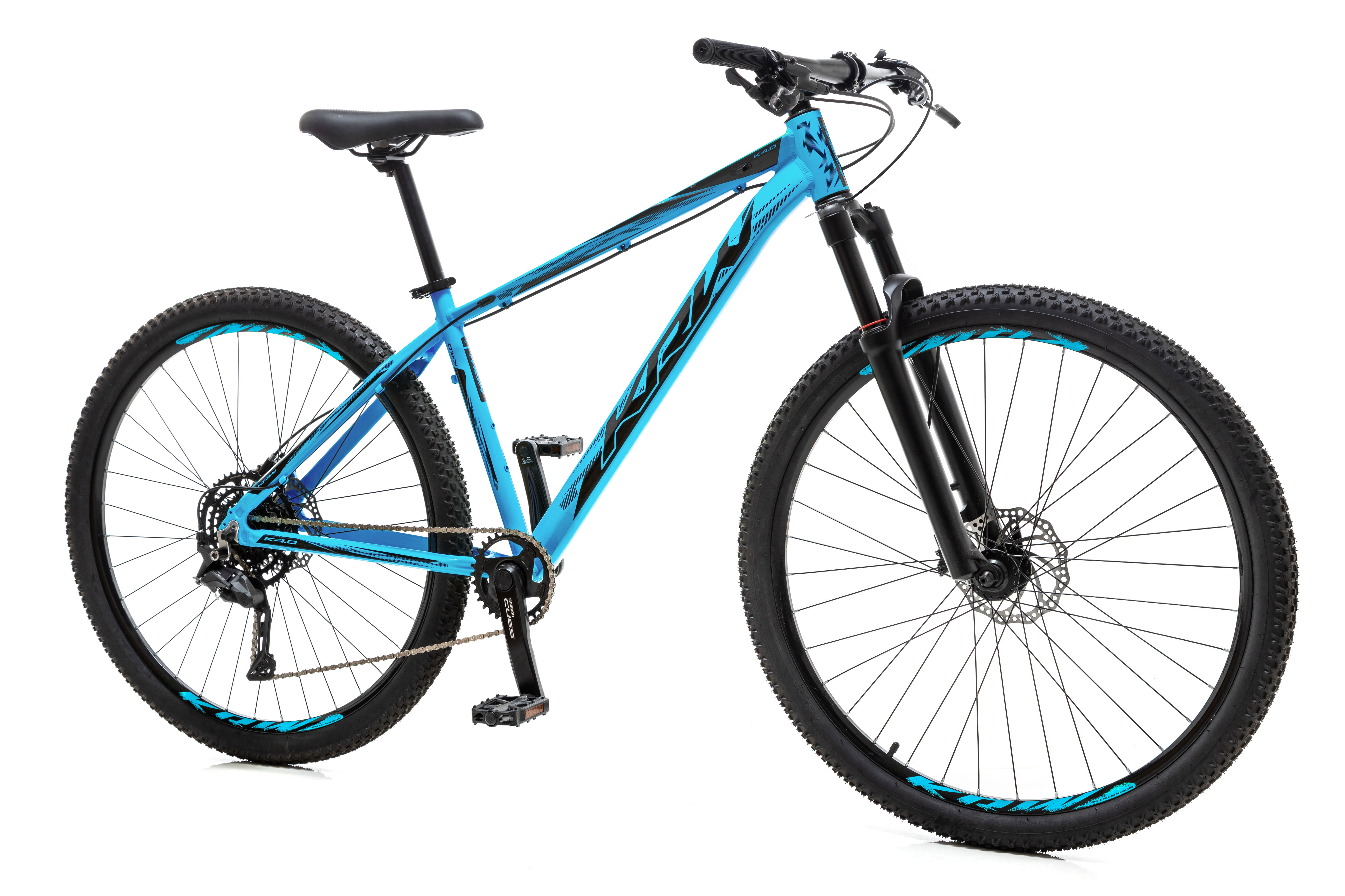 Bicicleta 29 alumínio shimano cues 9v freio hidr. trava guidão w17 azul/preto 17