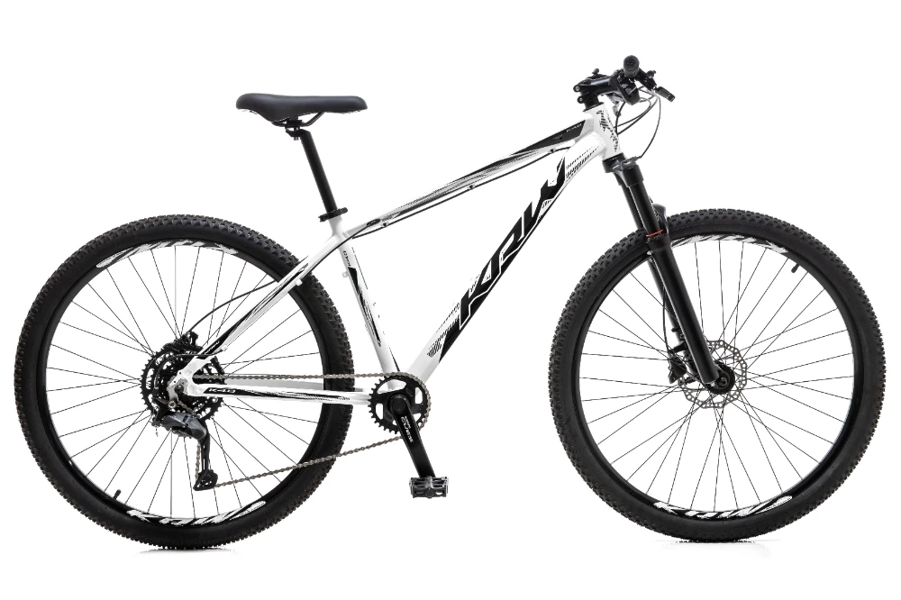 Bicicleta 29 alumínio shimano cues 9v freio hidr. trava guidão w17 branco/preto 21