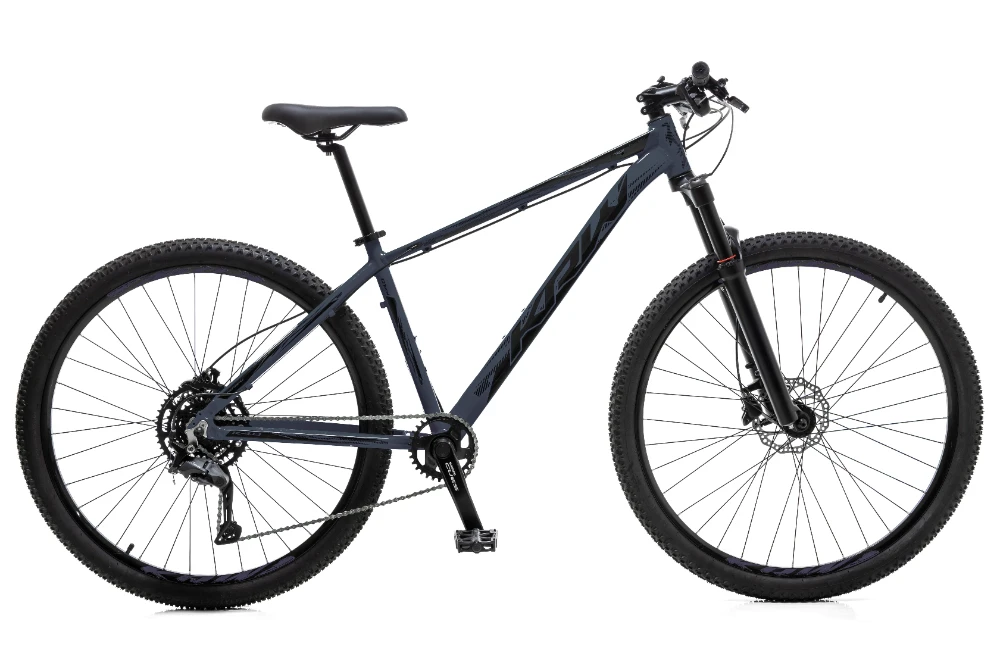 Bicicleta 29 alumínio shimano cues 9v freio hidr. trava guidão w17 grafite/preto 21