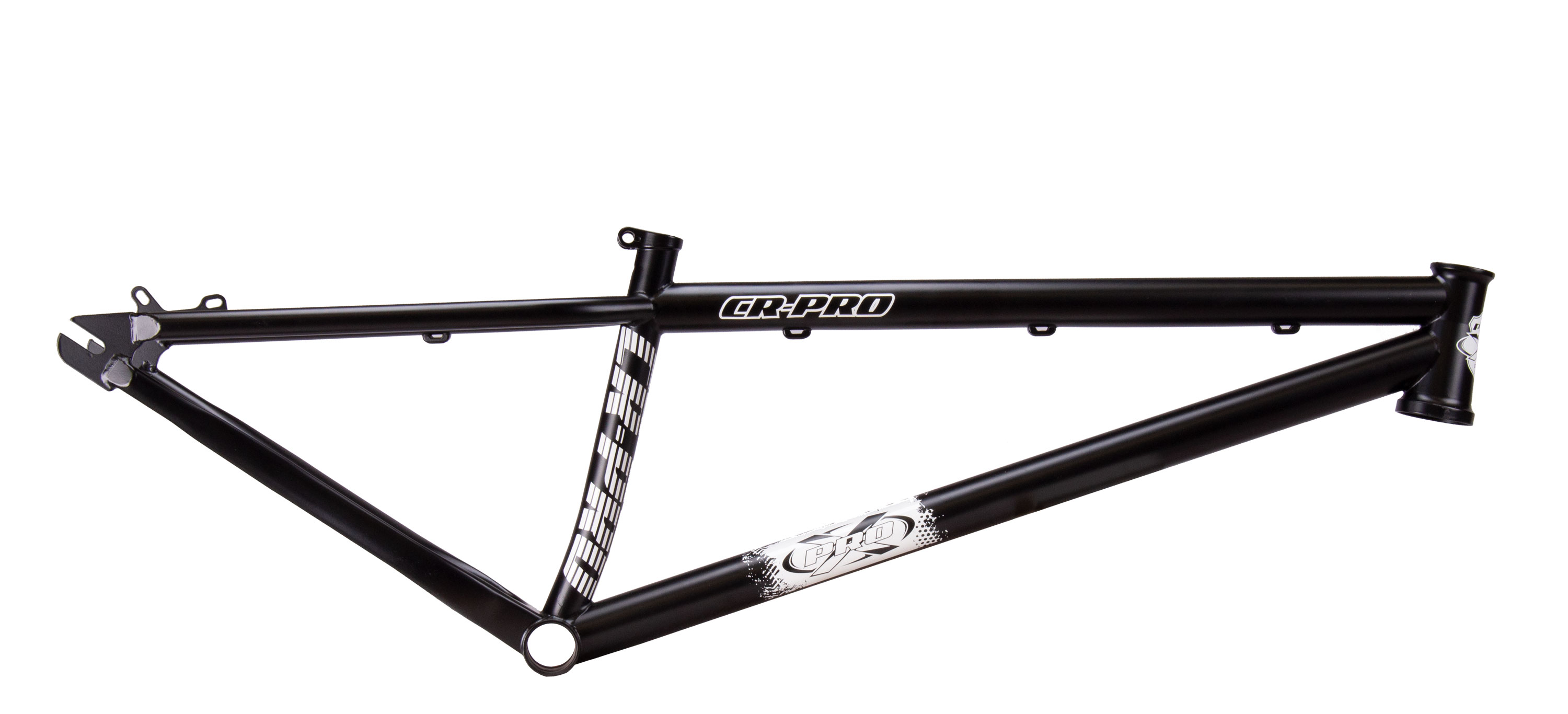 Quadro pro-x cr-mo cr-pro 2025 - preto fosco